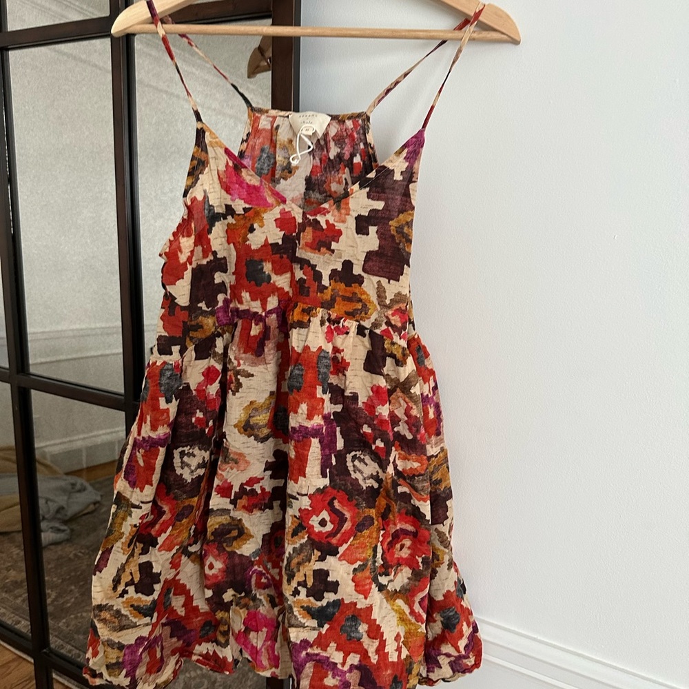 Colorful Sezane Dress